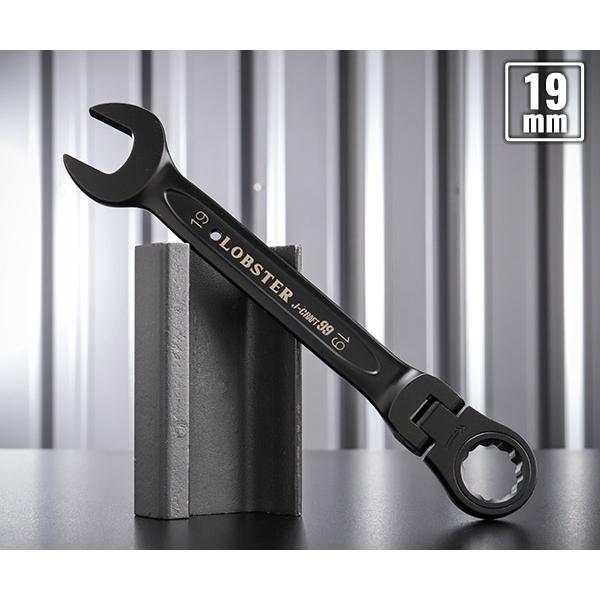 LOBSTER ロブテックス J-CRAFT99 ブラックラチェットコンビネーション