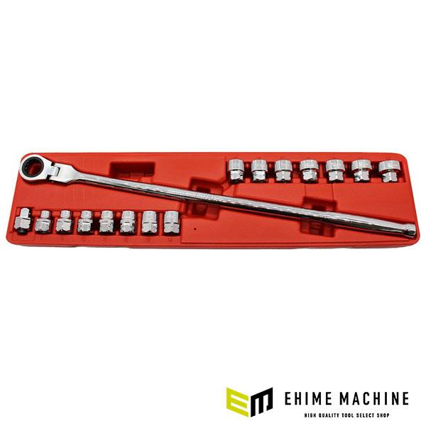 JTC JTC 9.5mm 16PCS超ショートソケットセット JTC7310 : エヒメマシン