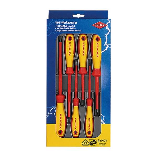 KNIPEX 002012V01 絶縁ドライバーセット クニペックス 工具 KNIPEX 002012V01 絶縁ドライバーセット クニペックス 工具