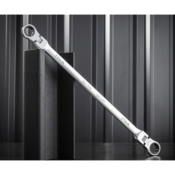 Pro-Auto LDFL1417 超ロングダブルフレックスロックギアレンチ