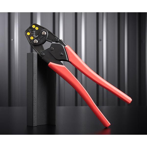 ロブテックス AK15A 裸圧着端子用圧着工具 使用範囲1.25・2・5.5 ロブテックス AK15A 裸圧着端子用圧着工具 使用範囲1.25・2・5.5