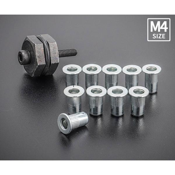 ロブテックス HNC04R ハンドナッター ちょっとナッター (M4用) (1個入