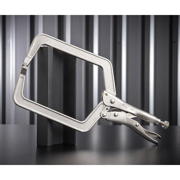 ロブテックス VD225 バイスプライヤ C型(ディープ) 250mm 工具 エビ