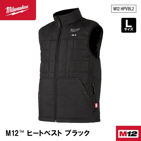 Milwaukee（ミルウォーキー） 日本正規品 M12 ヒートベスト ブラック(L
