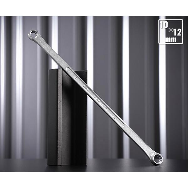 他サイト： 【ワケアリ品】(状態A) KTC M160-10x12-001-31017 超ロングストレートめがねレンチ サイズ10x12mm 全長292.7mm 京都機械工具の商品画像