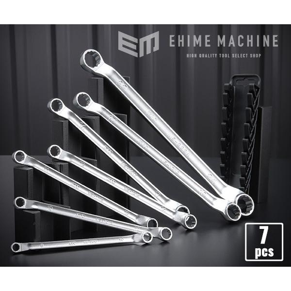 在庫有 Ktc ロングめがねレンチ7点ホルダー付セット M5 7ph Ehime Machine 通販 Paypayモール