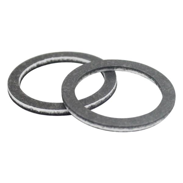 マルチドレンガスケットセット MDG-SET に入っている補充用ガスケットです。 高品質素材を採用。 アルミ・銅・ノンアスベストの従来品に比べ、金属板の両面にアスベストフリーコンパウンドがコーティングされているため、耐圧・耐シールド性・トル...