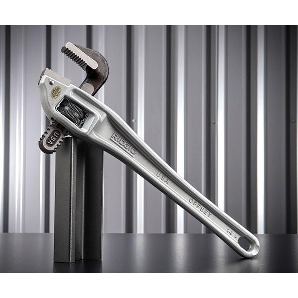 RIDGID リジッド 31120 14-OF アルミオフセットレンチ 全長350mm