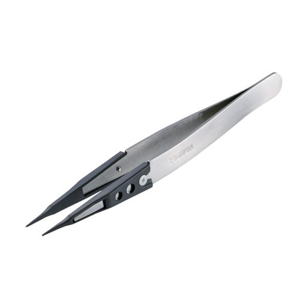 他サイト： ホーザン ESDチップピンセット (P-644-S)(4962772066140) HOZANの商品画像
