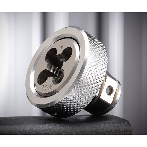 TOP（トップ） ネジ修正アダプター(6角・12角兼用タイプ) W3/8（ダイス