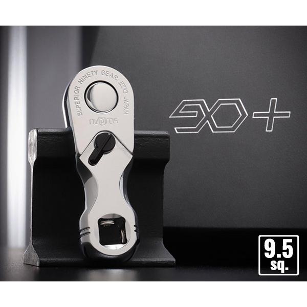 新商品】 NEPROS 9.5sq. スタッビラチェットハンドル NBR390AH 全長  