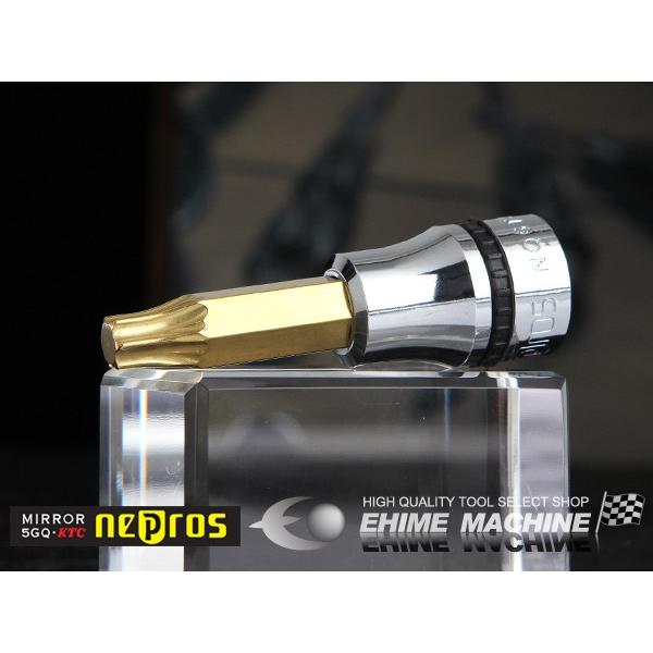 NEPROS NQ6T40 サイズT40 9.5sq.T型トルクスビットソケット NEPROS NQ6T40 サイズT40 9.5sq.T型トルクスビットソケット