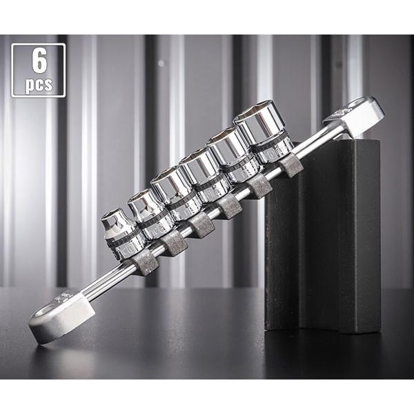 六属性セット　未開封 NEPROS NTB306A 9.5sq.六角ソケットセット6コ組 ネプロス