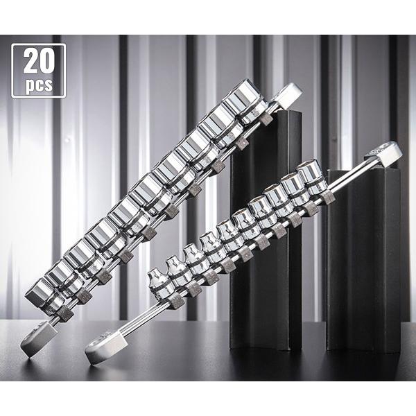 NEPROS NTB320A 9.5sq.六角ソケットセット20コ組 ネプロス