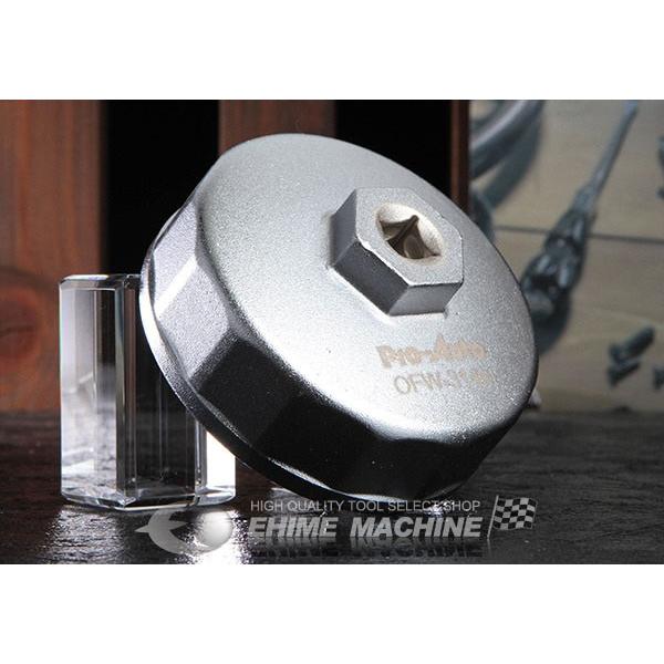 MAZDA新型車カートリッジ式オイルフィルターに適用します。■型式：OFW-314M■メーカー：ProAuto（プロオート/スエカゲツール株式会社）■差込角：9.5sq.(3/8)■適合フィルター：74.2mm 14point■素材：アルミ...