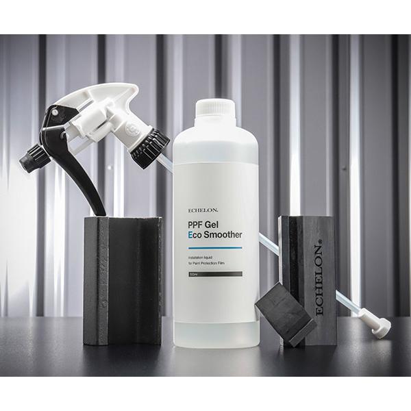 エシュロン カット済みヘッドライトプロテクションフィルム導入施工