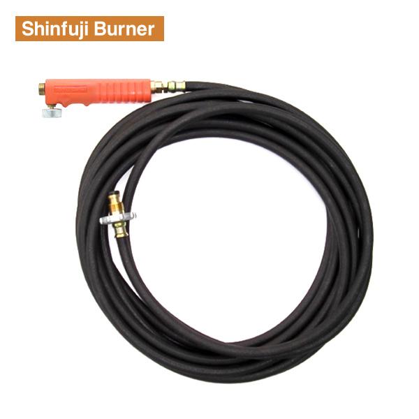 新富士 プロパンバーナー部品ホース10M(バルブ付) PB-H10MB Shinfuji Burner