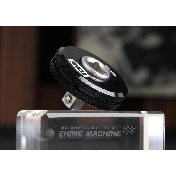 TONE ソケットアダプター クィックアダプター 差込角6.35mm 全長19mm (QA-02)(4953488285581) トネ【ネコポス対応】