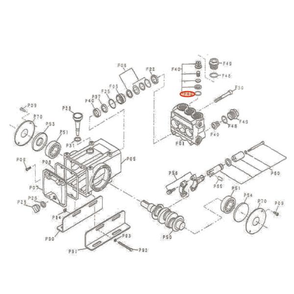 メーカー直送品のため ※商品代引き不可 ※日時指定不可 ※買い合わせ不可  ご選択の場合→キャンセル処理となります （キャンペーンポイント・クーポン等への保証不可）   MR-30/MR-50 温水高圧洗浄機に使用されている、 プランジャー...