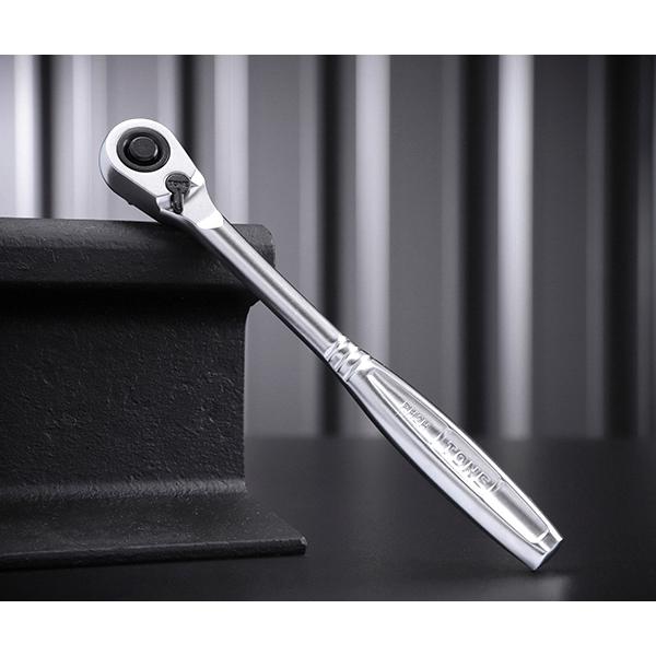 ラチェット2個 Z-eal 9.5sq.ラチェットハンドルコンパクト 2725Z-3/8-G72 72枚