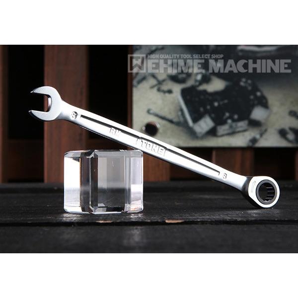 TONE（トネ） ラチェットめがねレンチ 8mm (RM-08)(4953488203325