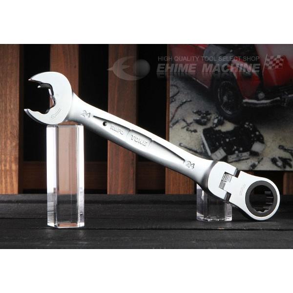 Tone トネ 首振りクイックラチェットめがねレンチ Rmfq 24 Ehime Machine 通販 Paypayモール