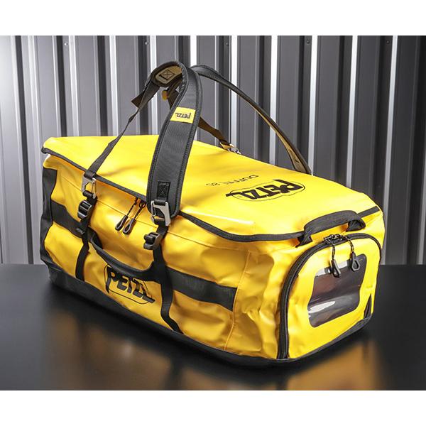 PETZL（ペツル） 日本正規品 ダッフル 85 イエロー 大容量ギアバッグ