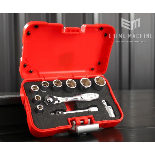 TONE ソケットレンチセット 差込角6.35mm (S20830P