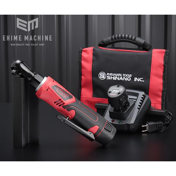 信濃機販 SHINANO SI-120R 9.5sq. コードレス電動ラチェット 信濃機販 SHINANO SI-120R 9.5sq. コードレス電動ラチェット