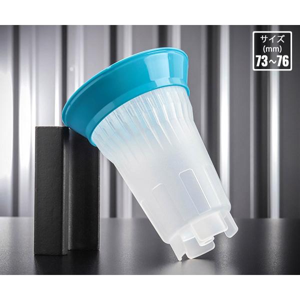 普通車用サイズです。手の汚れを防ぐことができ、作業効率が大幅にアップします。軽量で耐油性に優れています。熱いオイルに触れることなく、安全・快適に作業ができます。エレメントやオイルの交換に使用。【仕様】耐熱温度(℃)：95容量(cc)：240...