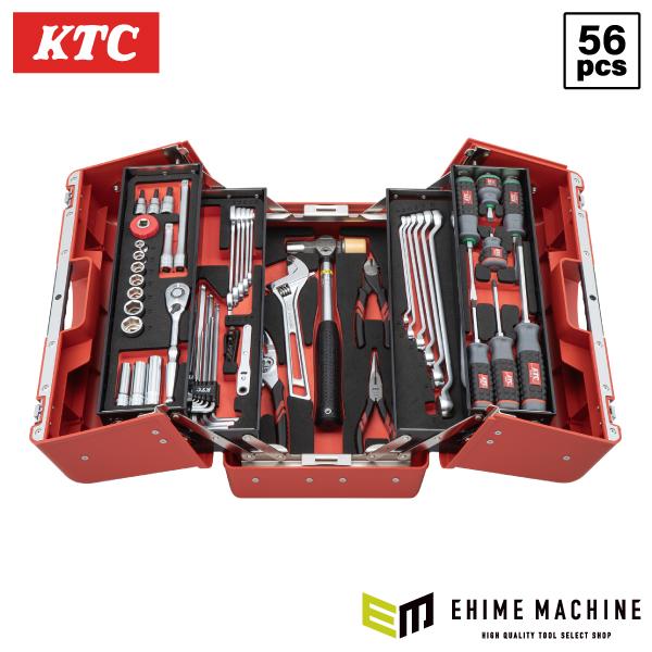 KTC SK35625P 9.5sq. 工具セット 56点 京都機械工具 SK330P-M採用 携行 