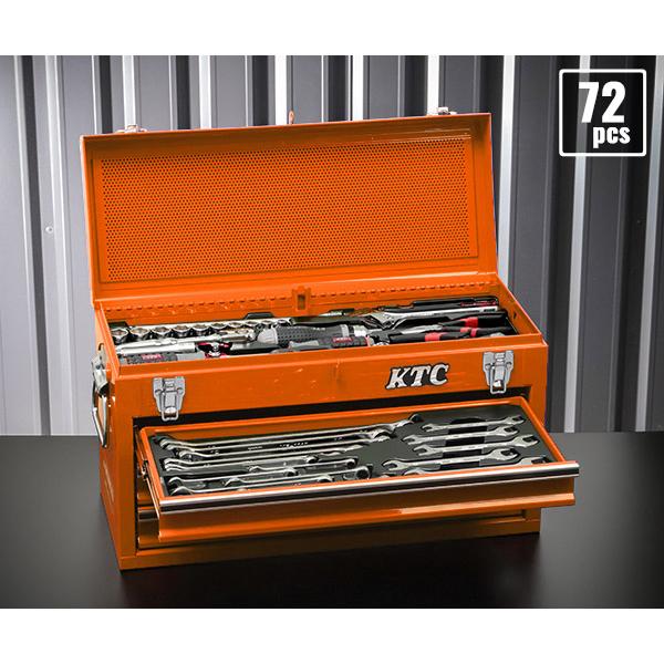 KTC KTC 9.5sq. 72点工具セット オレンジ SK37220XCREM SKX0213CR 採用