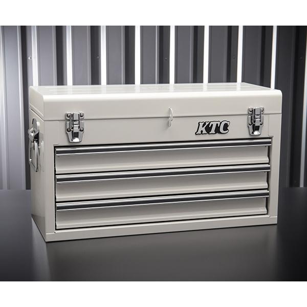 ラッピング不可】 KTC 工具箱 SKX0213 オフ ホワイト 新品未開封