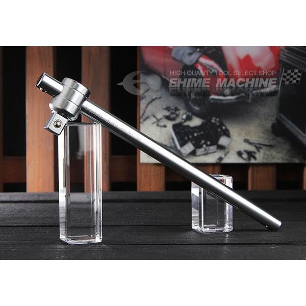 他サイト： TONE T形スライドハンドル センターロックタイプ 差込角12.7mm 全長250mm (SL40)(4953488224849) トネの商品画像
