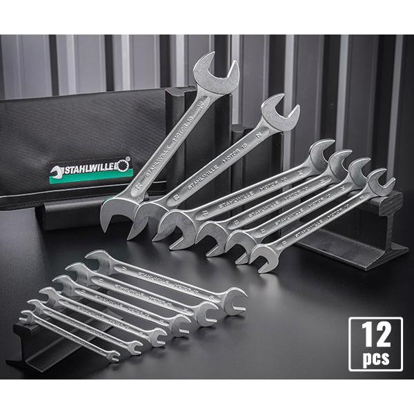 STAHLWILLE 日本正規品 スタビレー 両口スパナセット (10/12 