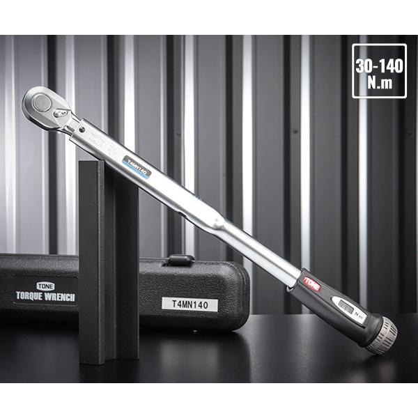 TONE プレセット形トルクレンチ ダイレクトセットタイプ T4MN140 TONE プレセット形トルクレンチ ダイレクトセットタイプ T4MN140