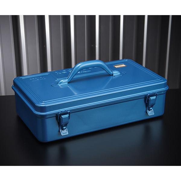 TRUSCO中山 TRUSCO トラスコトランク型工具箱 382x222x151 ブルー TB