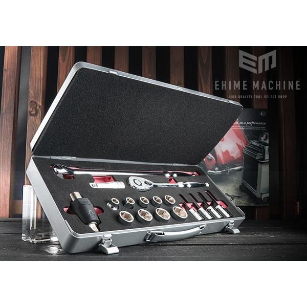 KTC TB417TQ 12.7sq. ソケットレンチセット トルクルモデル 17点 KTC TB417TQ 12.7sq. ソケットレンチセット トルクルモデル 17点