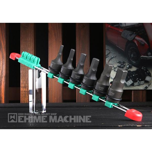 KTC KTC 12.7sq.インパクトレンチ用ヘキサゴンレンチセット[6コ組
