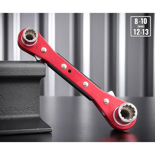 TOP（トップ） ラチェットレンチ ハイラッチ 8x10・12x13mm PRW-3HL