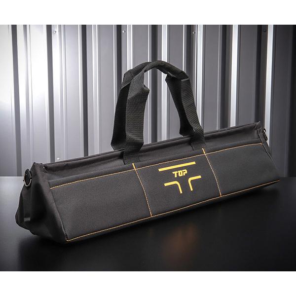 新品タグ付き自宅保管セレクトショップ購入素材切り返し5分袖ロングシャツワンピース TOP（トップ） ロングバッグ TBL-700 トルクレンチ入れにも便利な