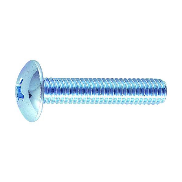 他サイト： TRUSCO トラス頭小ネジ ユニクロ 全ネジ M5X15 100本入 B040515 トラスコの商品画像