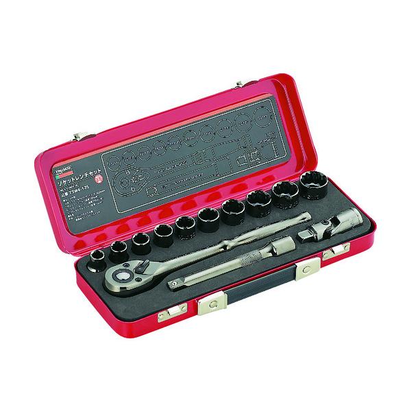 TRUSCO中山 TRUSCO ソケットレンチセット 差込角12.7mm 13S TSW413S
