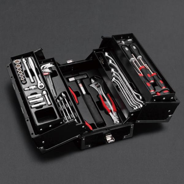 TONE TSA3309BK 工具セット 9.5sq. 55点 ツールセット ブラック TONE TSA3309BK 工具セット 9.5sq. 55点 ツールセット ブラック