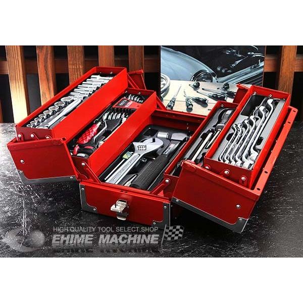 メーカー直送品 Tone トネ 工具セット 9 5sq 61点ツールセット レッド Tsa3331 Ehime Machine 通販 Paypayモール