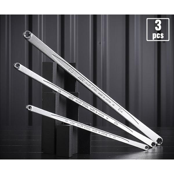 KTC KTC E型トルクスロングストレートめがねレンチセット[3本組