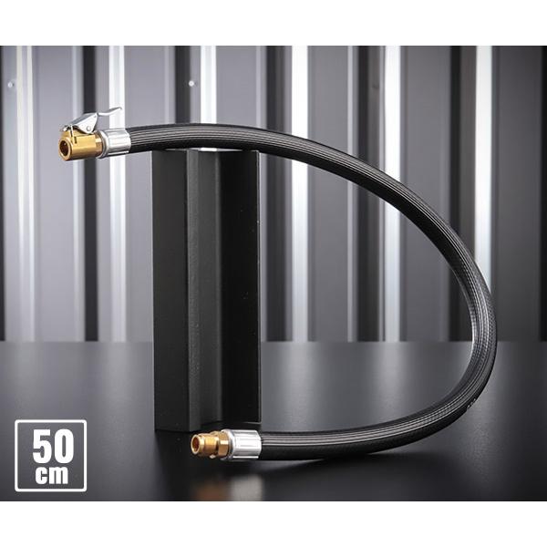 ミシュランタイヤゲージ用チャック付きホース50cmです。WD-1991(1200KPa）、WD-1975（600KPa）、WD-1999用として使用できます。WONDER タイヤゲージ WD-2014用としてもご使用頂けます。■型式：WD-...