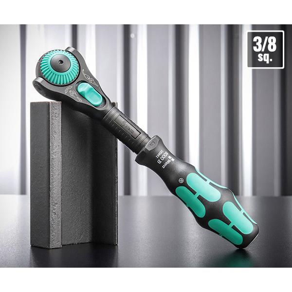 Wera（ヴェラ・ベラ）の名作「Zyklop（ザイクロップ） Speed」ラチェットに、3/8"ドライブの“Black Edition”が登場。漆黒のマットブラック・クロームにWeraグリーンが映える限定カラーで、実用性とコレクション性を同...