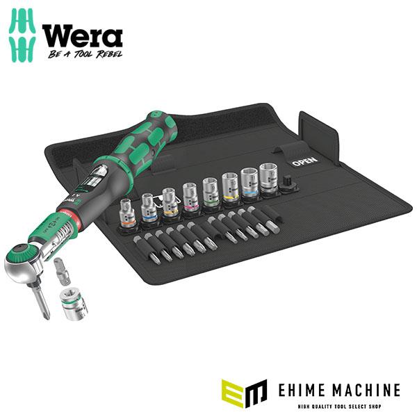 Wera（ヴェラ） 日本正規品 1/4DRビット用空転式トルクレンチセット 2
