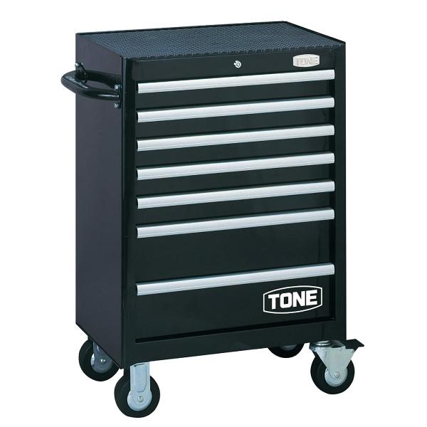 サンド両替機用キャビネット・送料無料 TONE [メーカー直送品] ローラーキャビネット ブラック (WS207B